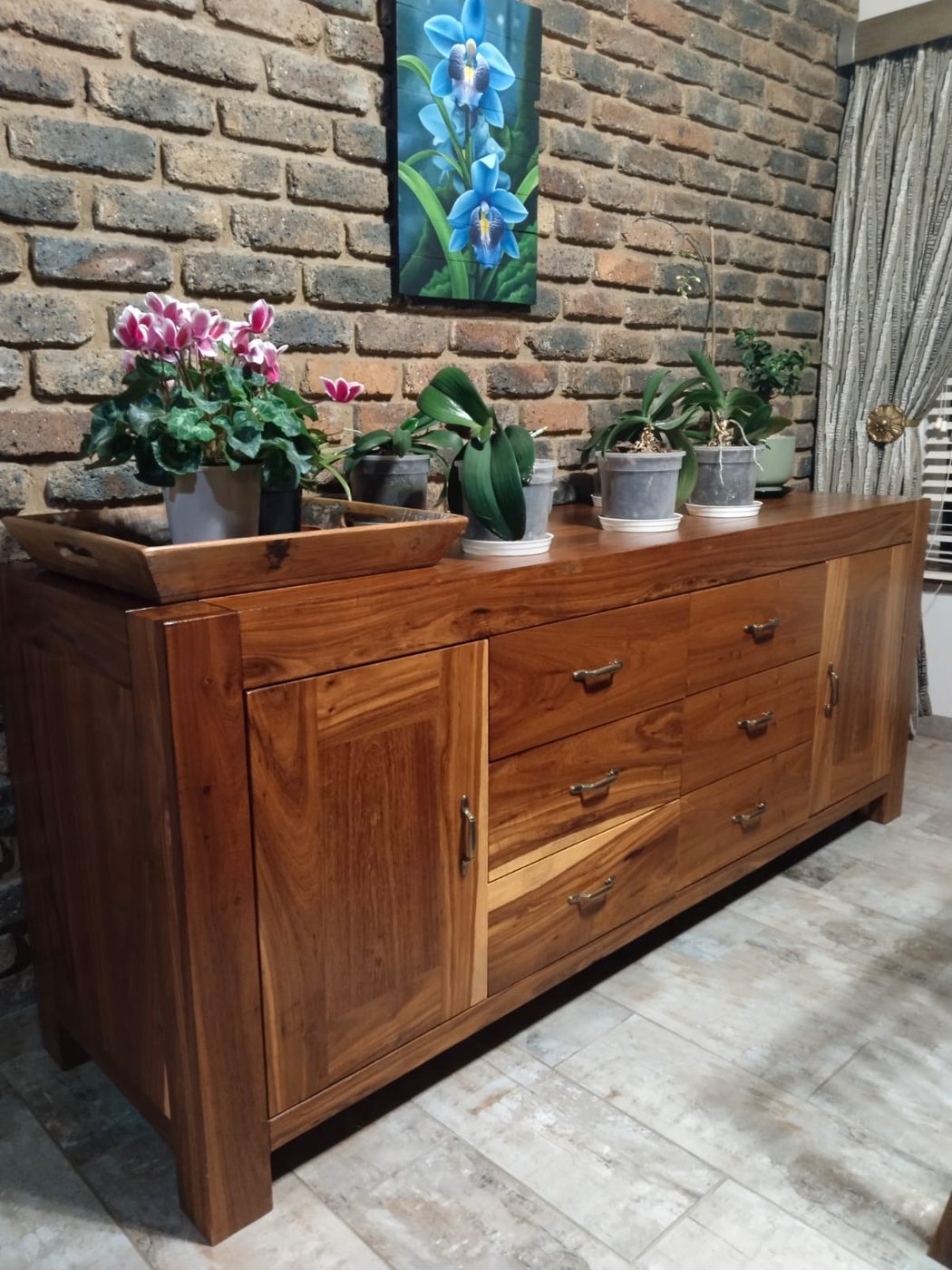 Bespoke solid-wood sideboard